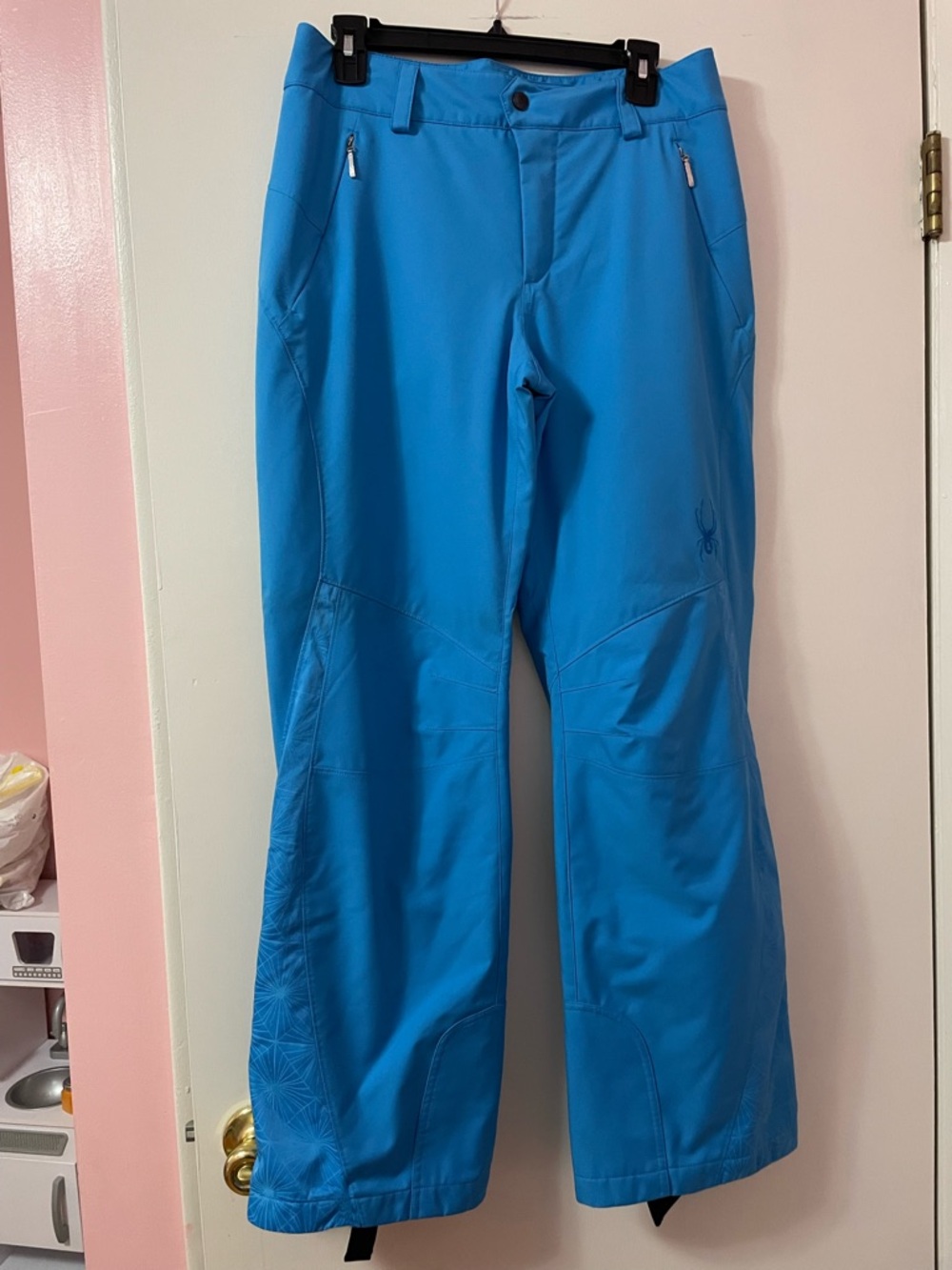 Spyder blue insulated ski snow pants women’s size 10